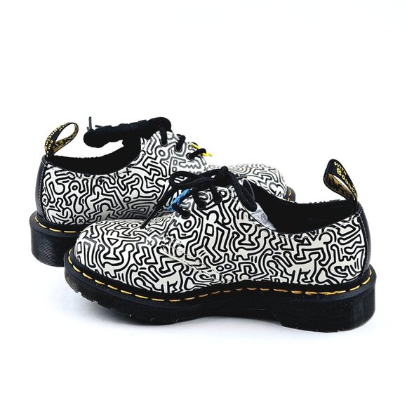 Dr. Martens 1461 Keith Haring Printed Leather Oxford Shoes • Men 4, Women 5M - Picture 3 of 10